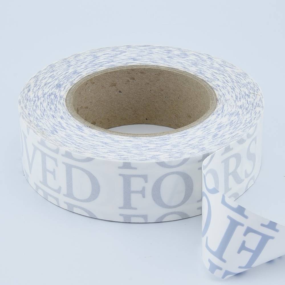 38mm x 50 Metre NEC Approved Temporary Flooring Tape side on