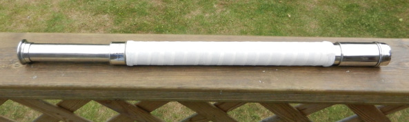 Telescope with cloth tape applied