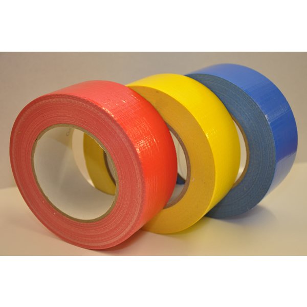 CLOTH DUCK DUCT TAPES 50 METERS x 50mm RED GAFFER TAPE 2 GAFFA 
