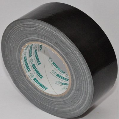 150mm x 50m BLACK GAFFER TAPE CLOTH DUCK DUCT GAFFA WATERPROOF TAPES LONG STRONG 
