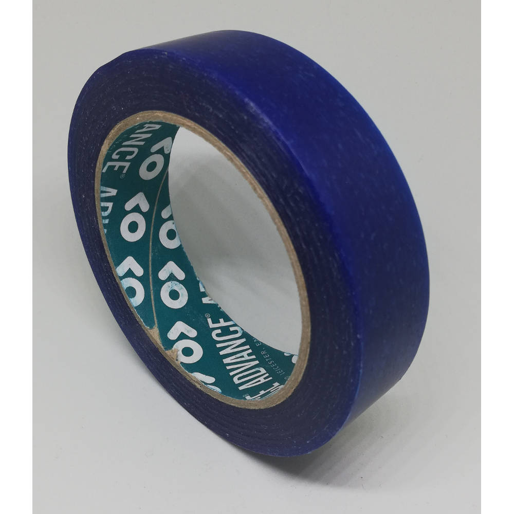 25mm x 33 Metre Translucent Blue PVC Protection Tape 3